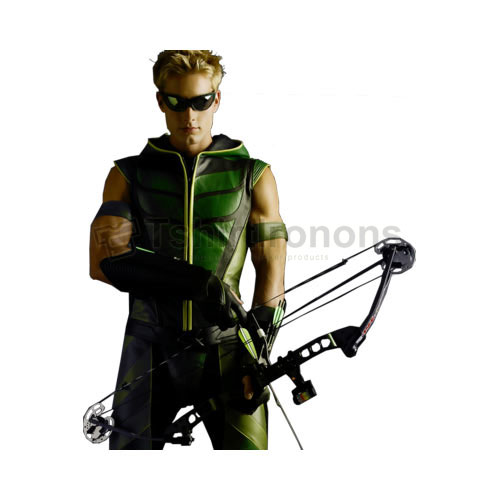 Green Arrow T-shirts Iron On Transfers N4966 - Click Image to Close